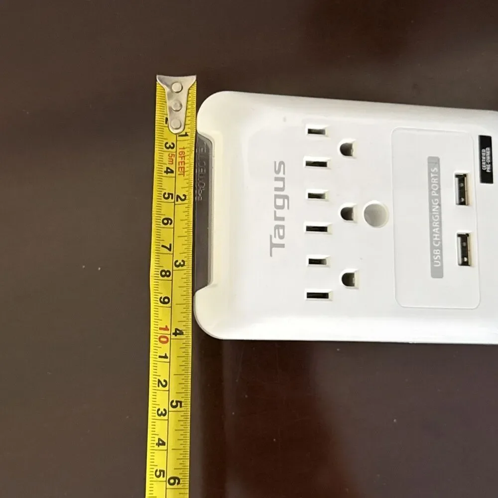 Targus Plug-N-Power Charging Station - 3 Outlets with 2 USB Ports  (APA21US)
